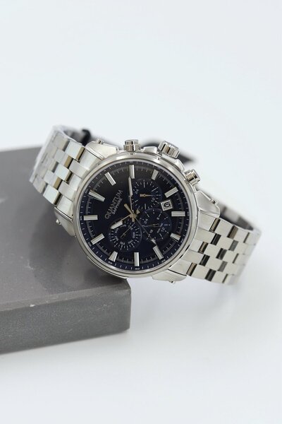 Quantum Steel Cord Men Wrist Watch Asw123-I1958Q