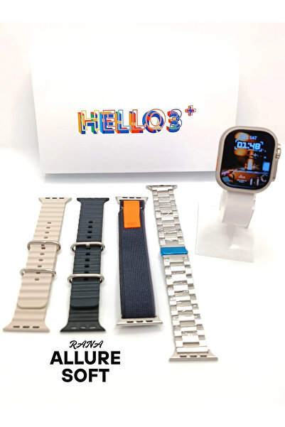 Allure soft 450 mAh Güç, 4GB Hafıza, Ultra Tasarım! Watch 3 AMOLED ile Zamana Yön Ver