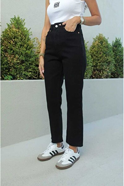 Denimons kesik paça boyfit jean
