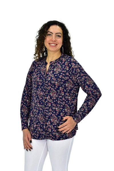 wearon tekstil Women's Long Sleeve Button Blouse Bgl-St04684
