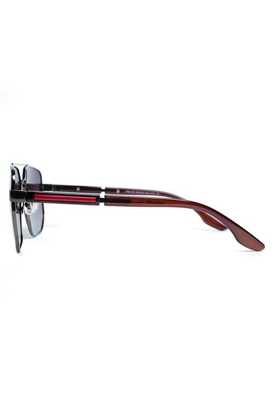 LAOONT Men's pilot frame sunglasses with polarized lenses, advanced protection technology, and stylish design.