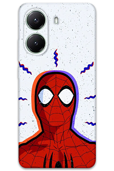 Gramaphone Poco x7 Pro Uyumlu Spiderman Desenli Telefon Kılıfı + Ekran Koruyu...