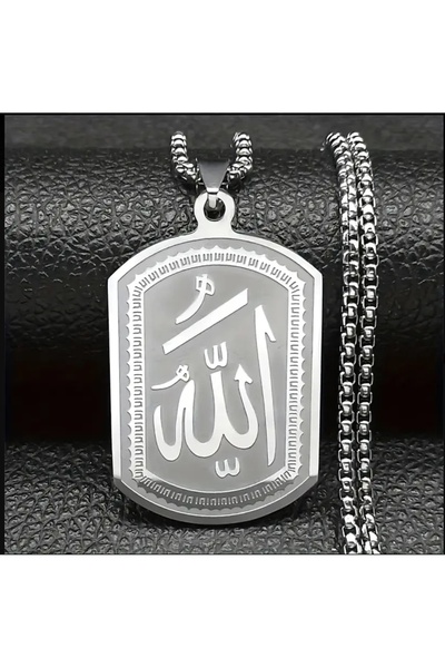 ORGANICYOU قلادات الحظ العربية الإسلامية من YIWU - ستانلس ستيل 304L