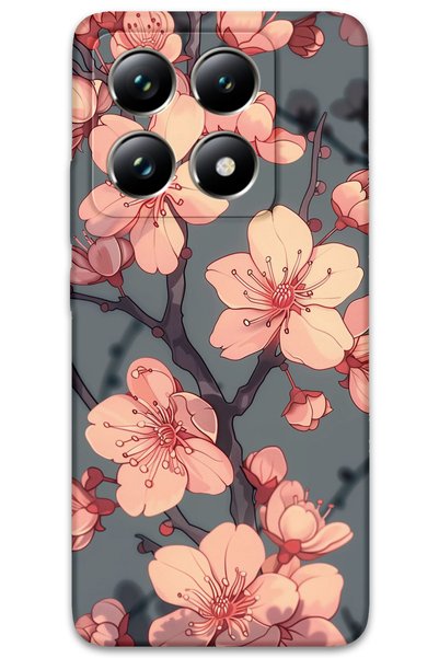 Gramaphone Xiaomi Mi 14t Pro Compatible Flower Pattern Phone Case + Screen Pr...