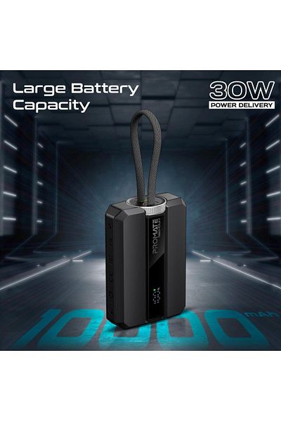 Promate 10000mAh Compact Portable Battery