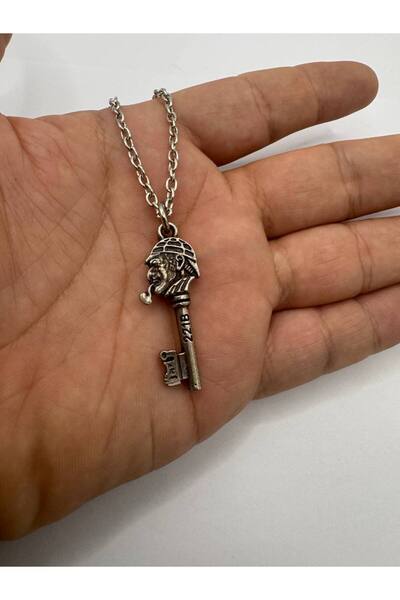 Yuchicly على خطى شيرلوك |   قلادة للرجال والنساء بتصميم المحقق – سلسلة