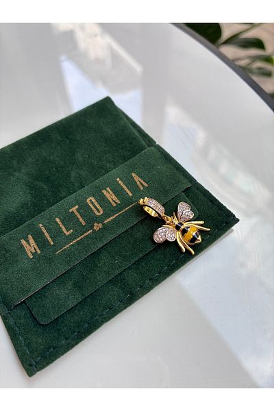 Miltonia Bee Ajda Charm 925S Silver