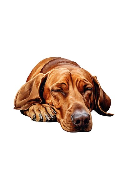 INOVATIX Set de 8 piese, autocolant Redbone Coonhound, INOVATIX®. 6 cm