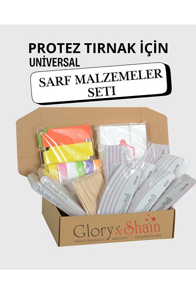 Glory&Shain Prosthetic Nail Consumable Rasp Materials Set