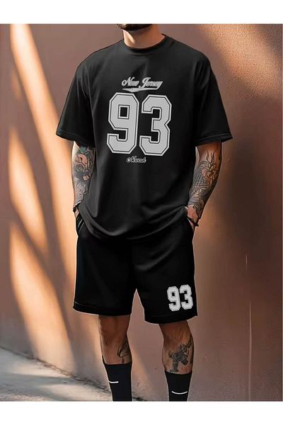 RawNox Combine Series T-Shirt/Shorts New Jersey 93 Printed