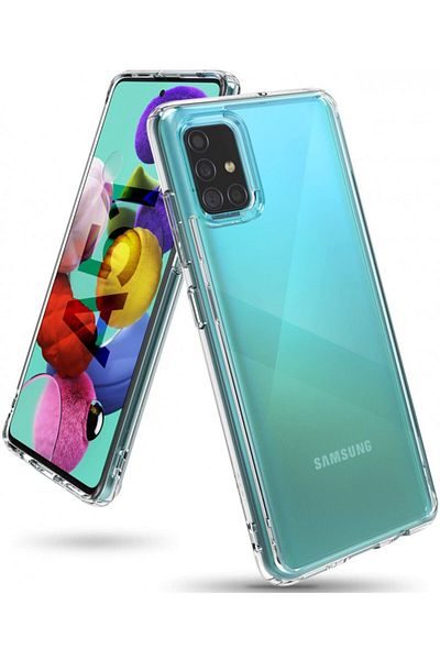 OEM Carcasă Samsung Galaxy A51, silicon TPU 2.0mm transparentă