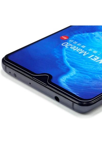 BLACK Folie de sticlă pentru Huawei MATE 20, 10D FULL GLUE, Negru