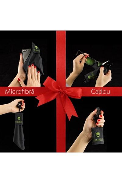 OEM Folie Alien Surface HD, Samsung GALAXY S9 Plus, folie de protecție ecran + cadou Alien Fiber