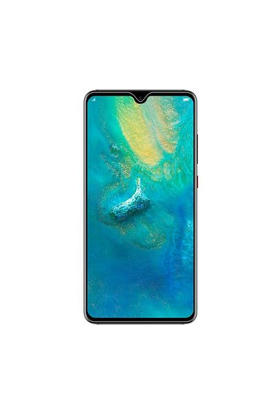 BLACK Folie de sticlă pentru Huawei MATE 20, 10D FULL GLUE, Negru