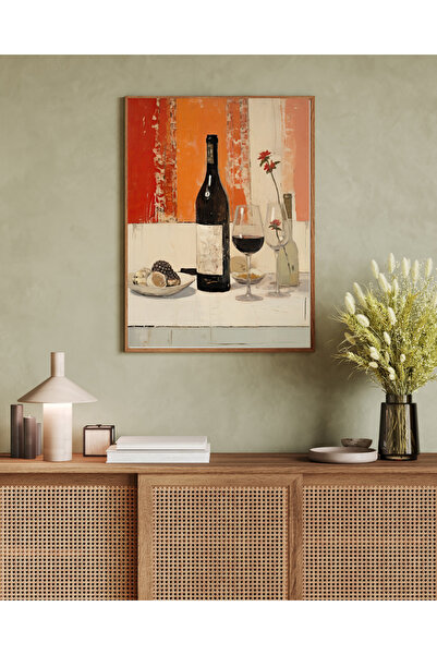 woodhomeworks Tek Parça Salon Ofis Dekor Tablo Ttk