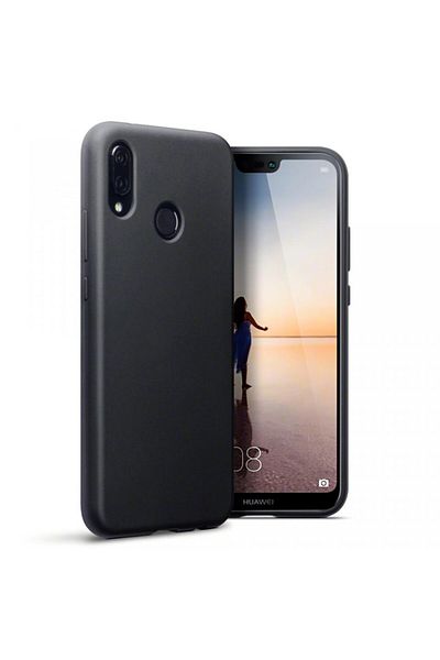 OEM Carcasă pentru Huawei P20 Lite, potrivire perfectă, silicon TPU negru