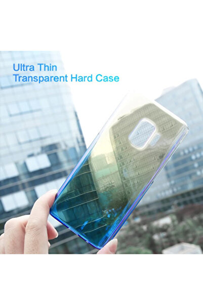 YELLOW Carcasă Samsung Galaxy S9, Culoare Gradient Chameleon Albastru-Galben