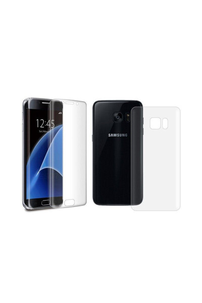 OEM Θήκη σιλικόνης FullBody για Samsung Galaxy S7 Edge (μπροστά + πίσω)