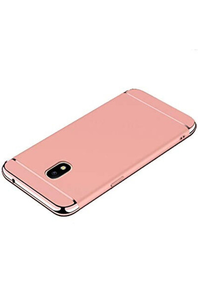 Gold Husa Samsung Galaxy J5 2017, Elegance Luxury 3in1, roz-auriu