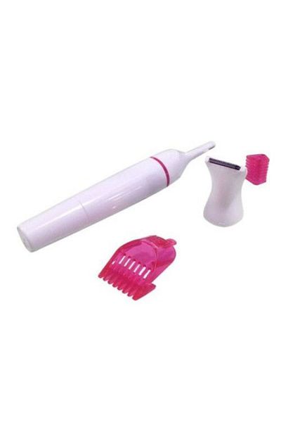 MNG Pachet Pilă electrică reîncărcabilă pentru călcâie, 2 viteze + Epilator Sensitive Trimmer + Cadou surpriză