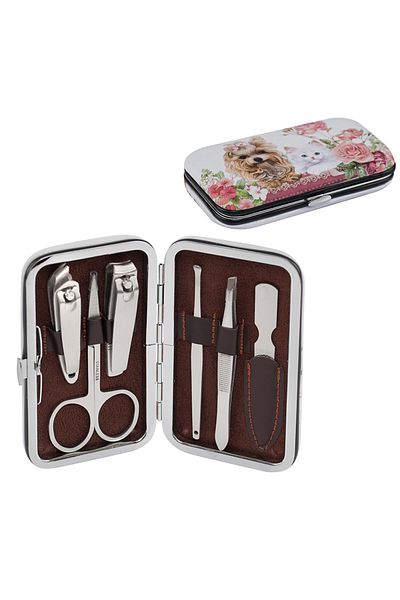 ROSSI Manicure and pedicure kit with print, 6.5/11cm