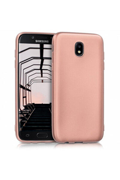 Gold Carcasă Samsung Galaxy J3 2017, subțire, antișoc, auriu-roșie