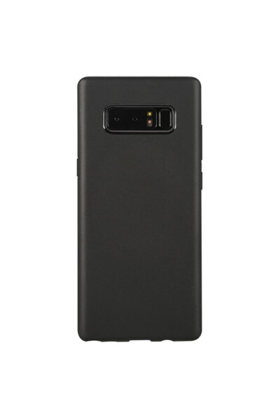 BLACK Тънък удароустойчив калъф за Samsung Galaxy Note 8, черен