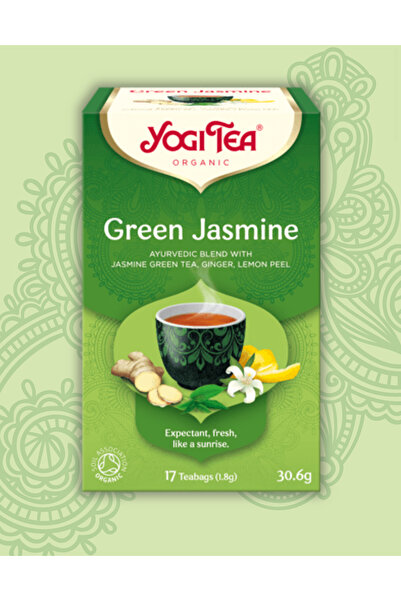 Yogi Tea Green Jasmine Yaseminli Yeşil Çay