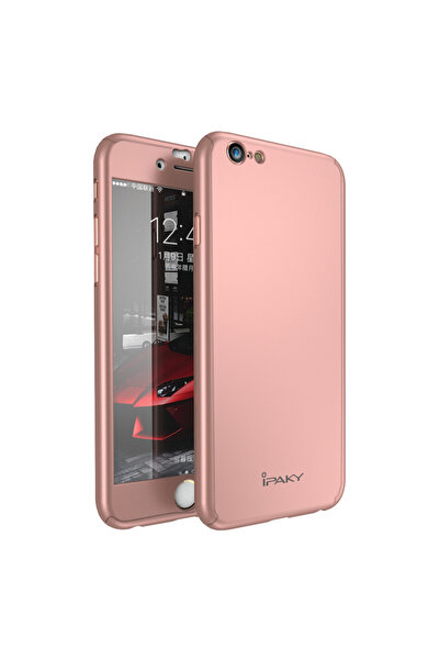 OEM Θήκη IPAKY Fashion - Πλήρης προστασία 360 - Iphone 6 Plus / 6S Plus (ροζ ...