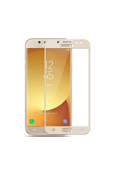 OEM Комплект от 2 MyStyle 3D Gold стъклени протектора за Samsung Galaxy J7 2017