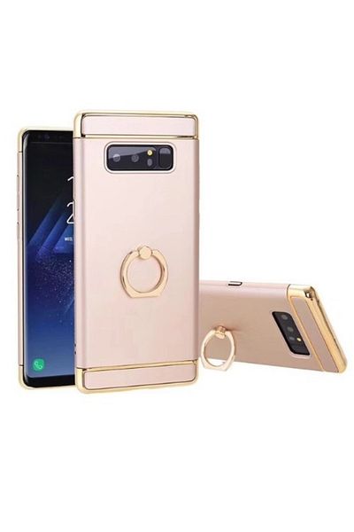 OEM Carcasă Samsung Galaxy Note 8, Inel Elegance Luxury 3 în 1, Auriu