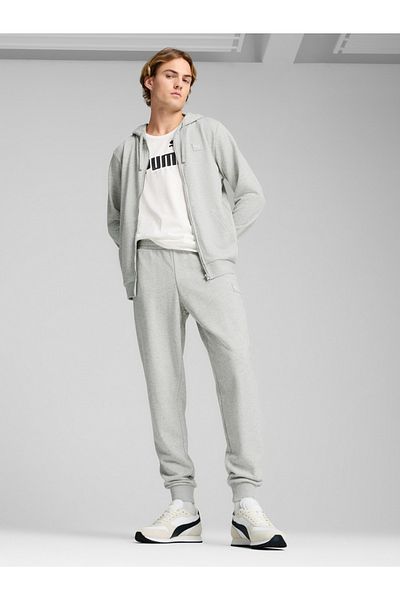 Puma Hooded Sweat Suit with Logo Patch Work