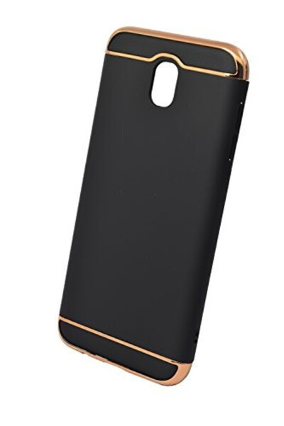 BLACK Husa Samsung Galaxy J3 2017, Elegance Luxury 3in1, Negru
