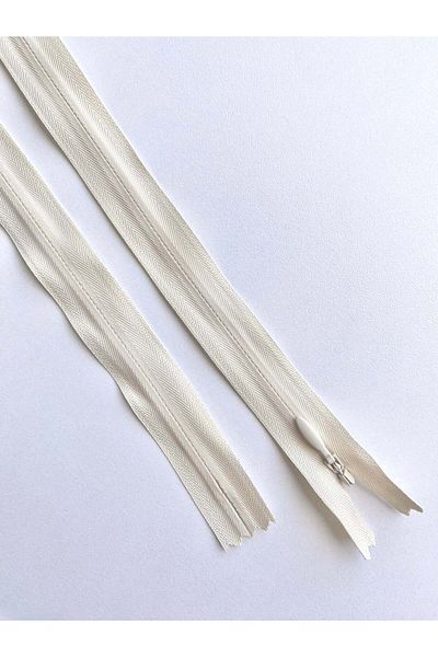 Luxuro Premium Hidden Zipper Vanilla - 70 cm Length