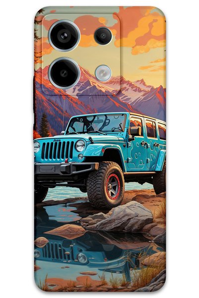 Gramaphone Xiaomi Redmi Note 13 Pro 5g Compatible Car Pattern Phone Case + Sc...