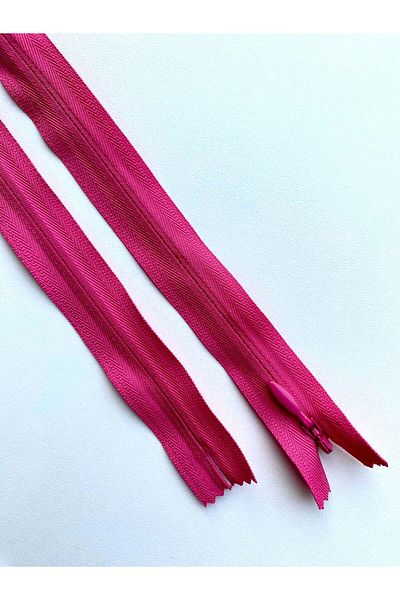 Luxuro Premium Hidden Zipper Light Magenta - 70 cm Length