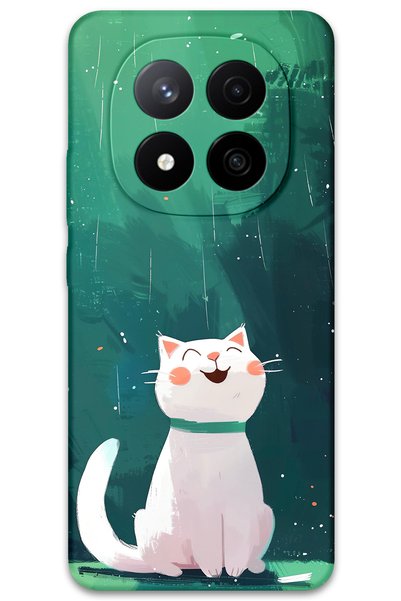 Gramaphone Xiaomi Redmi Note 14 Pro 5g Compatible Cat Pattern Phone Case + Sc...