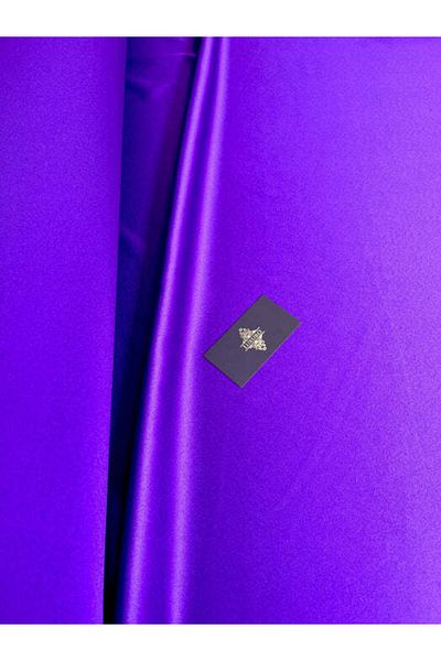 Luxuro Premium Elastic Taffeta Purple
