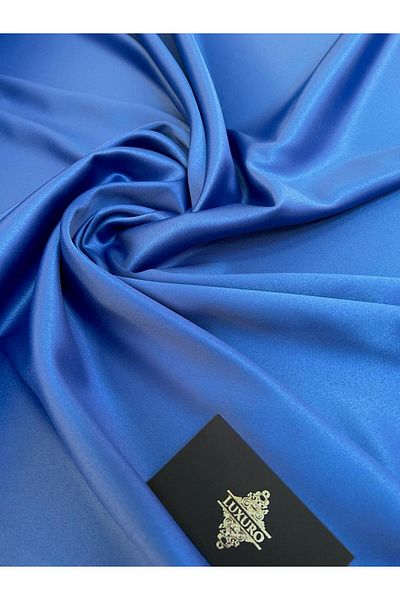 Luxuro Premium Elastic Taffeta Navy Blue