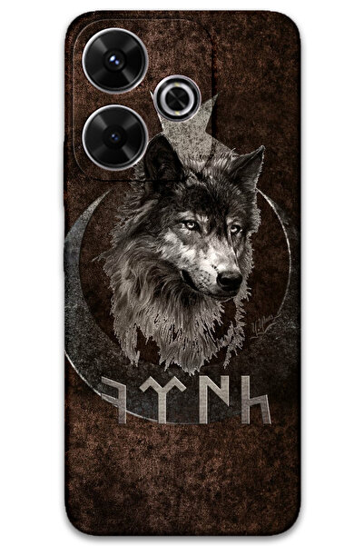 Gramaphone Xiaomi Redmi 13 Uyumlu Türk Desenli Telefon Kılıfı + Ekran Koruyucu - 5853