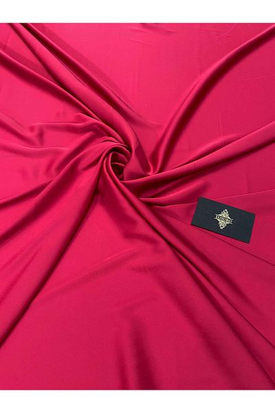 Luxuro Premium Silky Elastic Satin Red