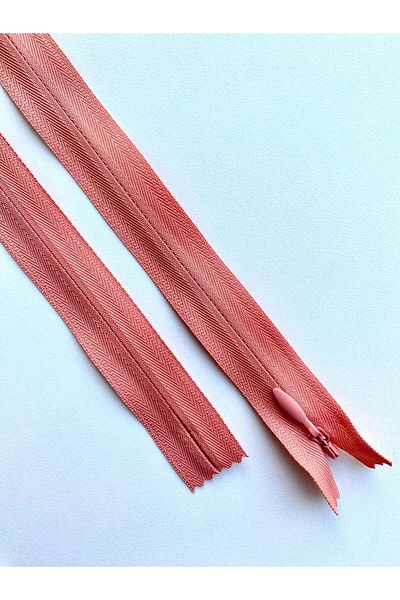 Luxuro Premium Concealed Zipper Light Rose Pink - 70 cm Length