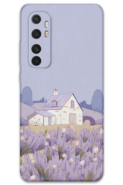 Gramaphone Xiaomi Mi Note 10 Lite Compatible Flower Pattern Phone Case + Scre...