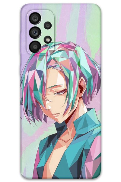 Gramaphone Galaxy A13 Compatible Anime Patterned Phone Case + Screen Protecto...