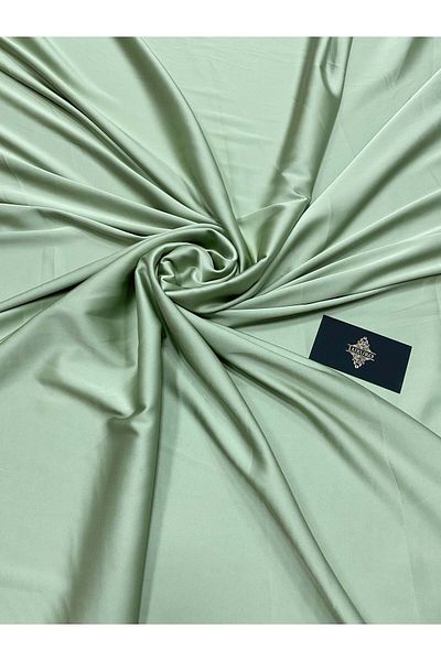 Luxuro Satin Elastic Matasos Premium Verde Prafuit