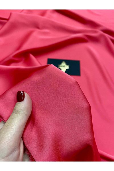 Luxuro Premium Silky Elastic Satin Coral Pink