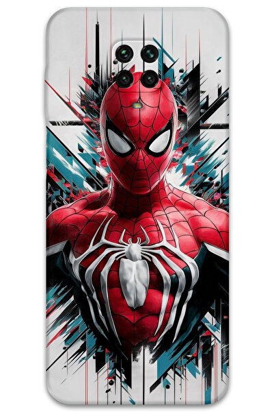 Gramaphone Xiaomi Redmi Note 9 Pro Uyumlu Spiderman Desenli Telefon Kılıfı + ...