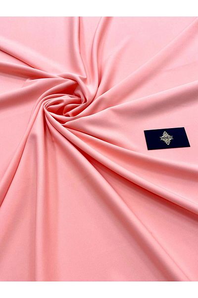 Luxuro Premium Elastic Crepe Dark Salmon
