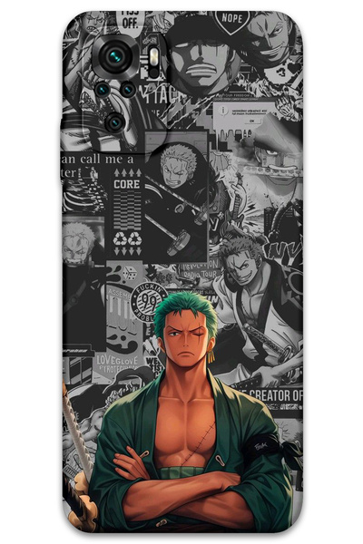 Gramaphone Xiaomi Redmi Note 10s Uyumlu Anime Desenli Telefon Kılıfı + Ekran ...