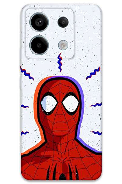 Gramaphone Xiaomi Redmi Note 13 Pro 5G Uyumlu Spiderman Desenli Telefon Kılıf...
